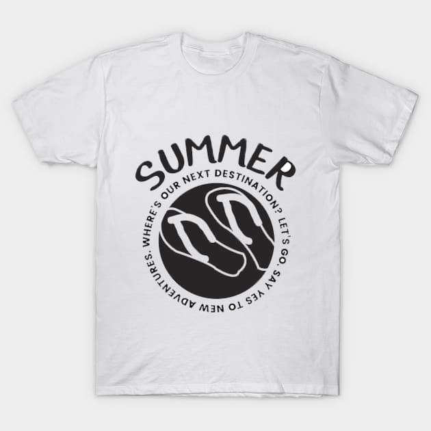 Fanny Summer Design T-Shirt by hldesign